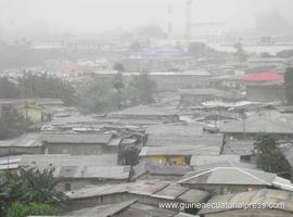 Siguen las intensas lluvias en Malabo