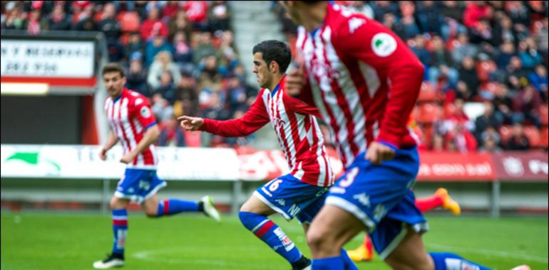 El Sporting volvió a poner el alma contra viento y marea (1-0) ante el Alavés