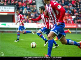 El Sporting volvió a poner el alma contra viento y marea (1-0) ante el Alavés