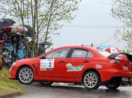 Óscar Palacio, segundo en el Rallysprint Villa de la Sidra