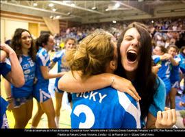 El Jofemesa Oviedo entra en la División de Honor Femenina tras su victoria en Pumarín