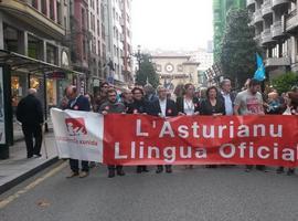 Llamazares: "yel momento de la reconocencia de la llingua asturiana como llingua oficial"