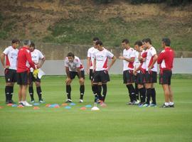 El sporting se prepara para Pamplona