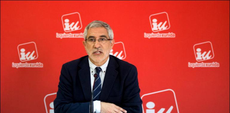 Llamazares propone "un pacto sin colores políticos" para defender Asturias