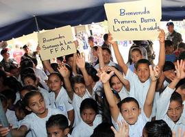 Cientos de risas infantiles en Lepaterique