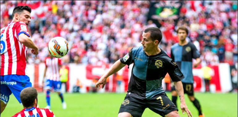Sporting 2 Sabadell 0: La tercera plaza, en la mano