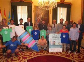 Surf Solidario en Gijón para personas con discapacidad, pro ELA y Galbán