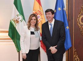 Ciudadanos confirma su apoyo a la investidura de Susana Díaz como presidenta de Andalucía