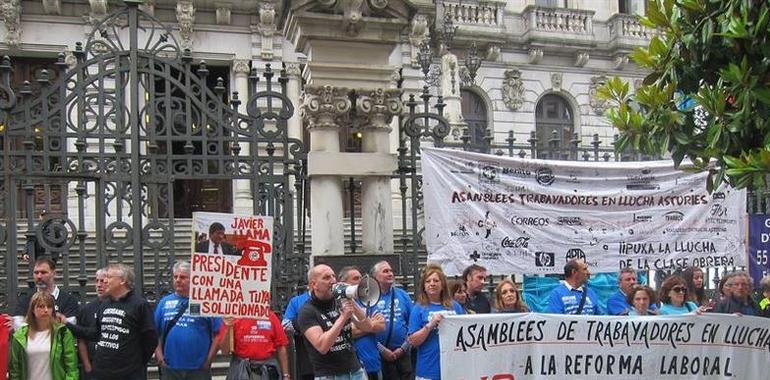 Trabajadores en Lucha convocan concentraciones coincidiendo con las sesiones de investidura