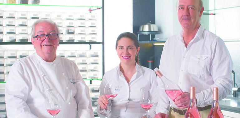 Un lujo rosado, homenaje de Julián Chivite a la familia Arzak