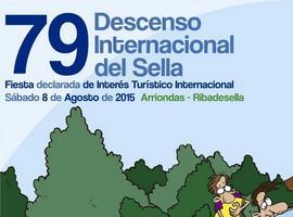 Pedro Suárez anima el Descenso del Sella con su cartel
