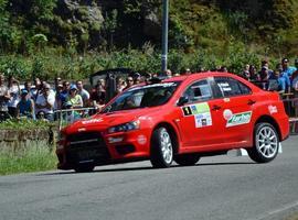 Óscar Palacio y Enrique Velasco segundos en el Rally Ciudad Cangas de Onís