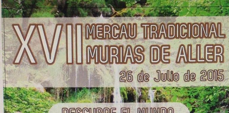 El Mercado Tradicional de Murias girará en torno al mundo del agua