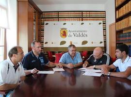 Oviedo Club Baloncesto y Ayuntamiento de Valdés renuevan su colaboración