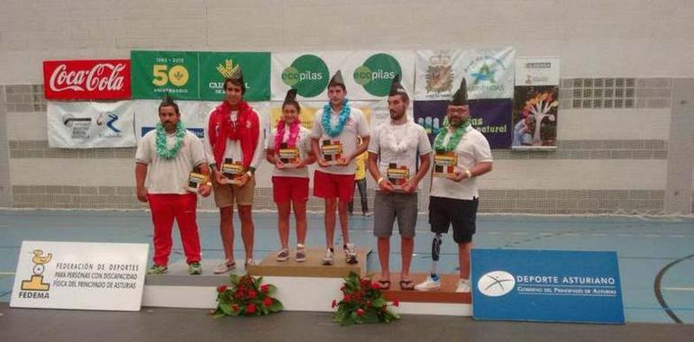 Victoria del club de Piraguas El Gaitero en El Sella adaptado