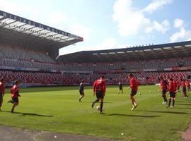 Anoeta, camino del lleno para recibir al Sporting 