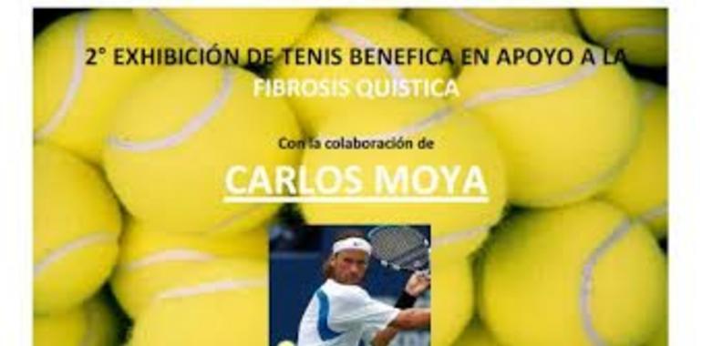 Carlos Moyá apoyará la lucha contra la fibrosis quistica en Aviles 