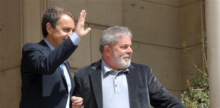 Lula da Silva, con Zapatero en Moncloa