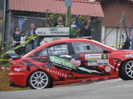 La rotura del turbo deja a Óscar Palacio sin victoria en Carbayín