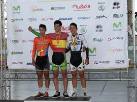 Bronce para David Alvarez en el nacional de pista y Gamonal campeona del mundo máster BTT