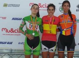 Oro y plata, dos nuevas medallas para Asturias en los nacionales de Pista