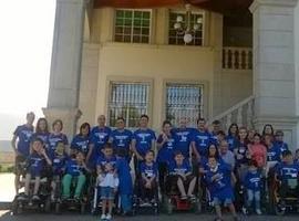 Visita de GaliciAME, Asociación de Atrofia Muscular Espinal, a Condes de Albarei