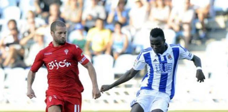 El Sporting empató sin goles en Anoeta ante la Real Sociedad