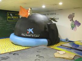  El planetario móvil del “El Cielo de las Estaciones” en el MUJA