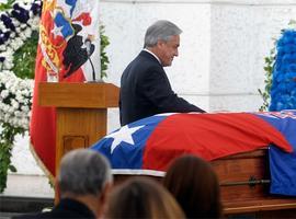 Exequias del expresidente del Senado de Chile Gabriel Valdés