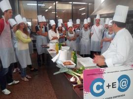Guillermo Ulacia clausura en Gijón el Clinic Emprenda