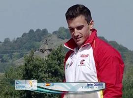 Javier CabañÍn Barturen, subcampeón de Europa en K1 500 metros