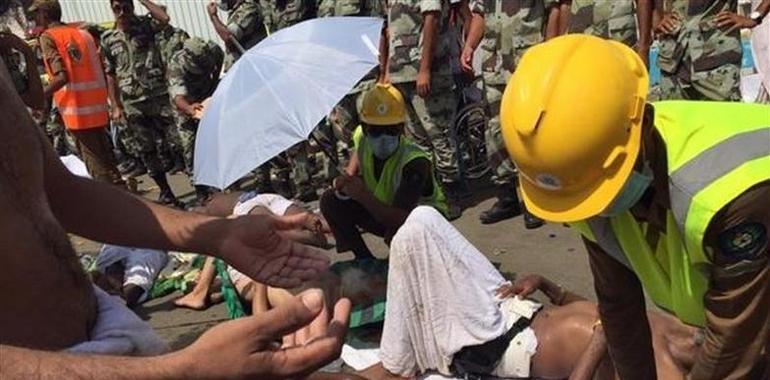 Más 450 muertos nuna avalancha na pelegrinación a La Meca
