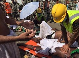 Más 450 muertos nuna avalancha na pelegrinación a La Meca