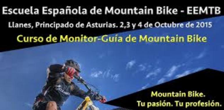 Curso de monitor-guía de mountain bike en Llanes los días 2, 3 y 4 de octubre