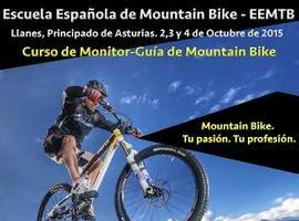 Curso de monitor-guía de mountain bike en Llanes los días 2, 3 y 4 de octubre