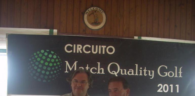 Moisés Álvarez, ganador del Match Quality en el Golf de Villaviciosa