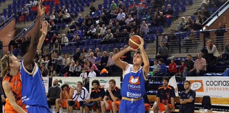 El UF Baloncesto Oviedo sufre una dura derrota ante el Cocinas de Logroño