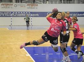 El Jofemesa Oviedo Balonmano Femenino sumó su primer punto en la Liga Loterías