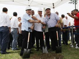 La Federación Panameña de fútbol pone su primera piedra