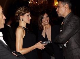 Doña Letizia asiste en Gijón al encuentro con el público de Francis Ford Coppola