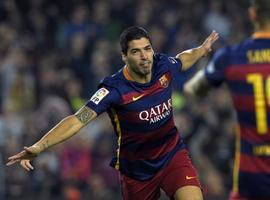 El Barcelona gana 3-1 al Eibar con un triplete del uruguayo Suárez  