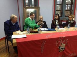 Los socialistas de Laviana rinden homenaje al histórico Alfonso Martínez Valles, con motivo de su 95 cumpleaños