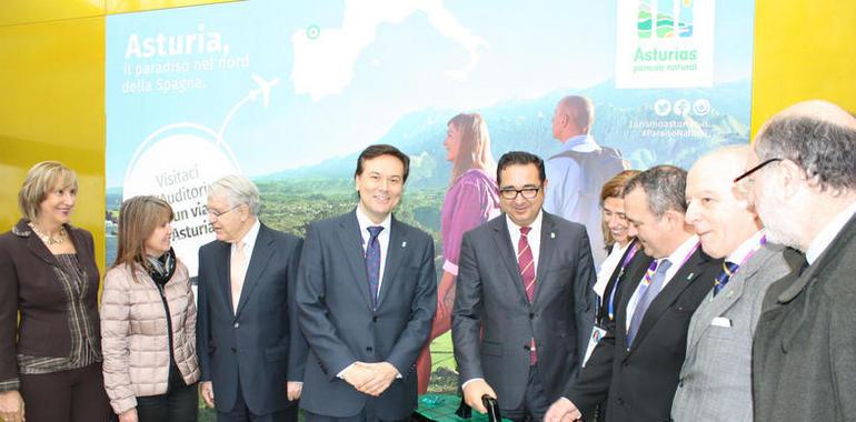 Asturias luce sus recursos como destino turístico e inversor en la Expo de Milán
