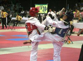 Taekwondoines chiapanecos asisten a la final de la Copa Telmex