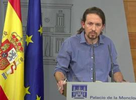 Iglesias rechaza el frente contra la independencia de Cataluña y propone un referéndum