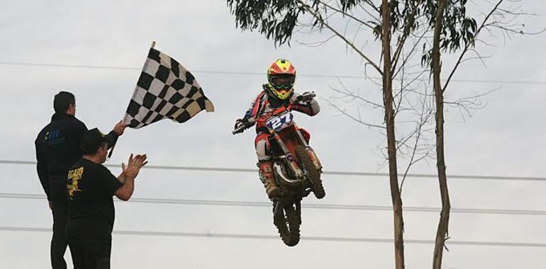 Triunfo de Borja Llosa en el cierre del Asturias de Motocross