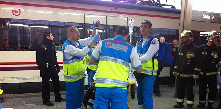 Un joven sufre graves heridas tras ser arrollado por un tren en Leganés