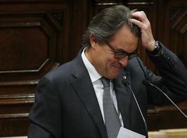 El Parlamentu refuga investir a Artur Mas la segunda vez tres el non de a CUP