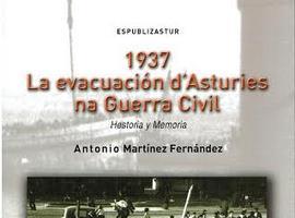 Antonio Martínez presenta en Noreña “1937. La Evacuación d’Asturies na Guerra Civil” 