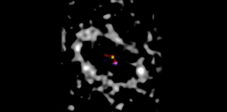 Difunden la primera fotografía de un exoplaneta en formación